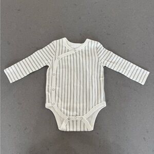 Pehr Organic Baby Clothing - Long Sleeve Kimono One-Piece